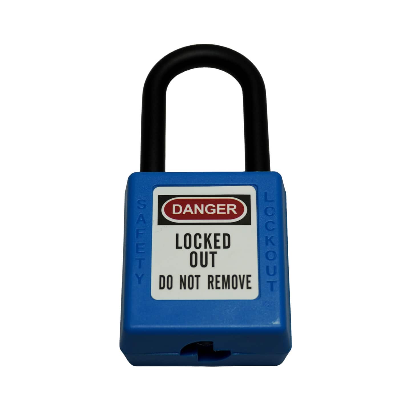 Safety Padlock - Blue / Nylon Shackle product photo