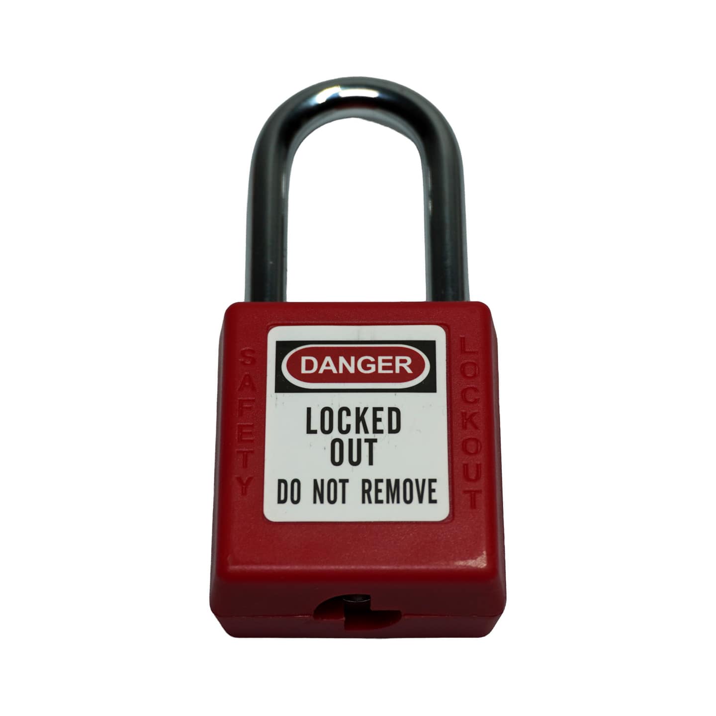 Safety Padlock - Orange / Steel Shackle product photo 1