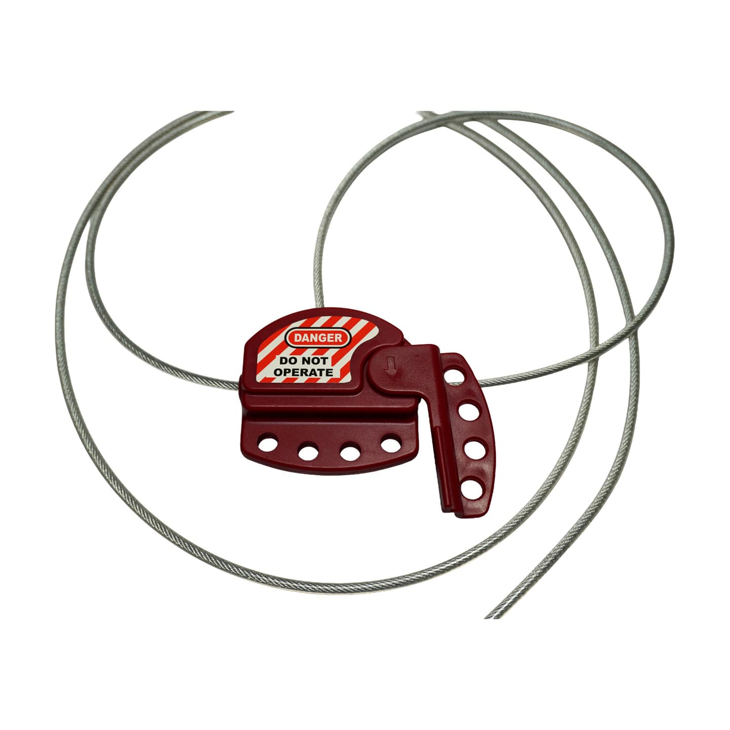 Cable Lockout — Red product photo 1