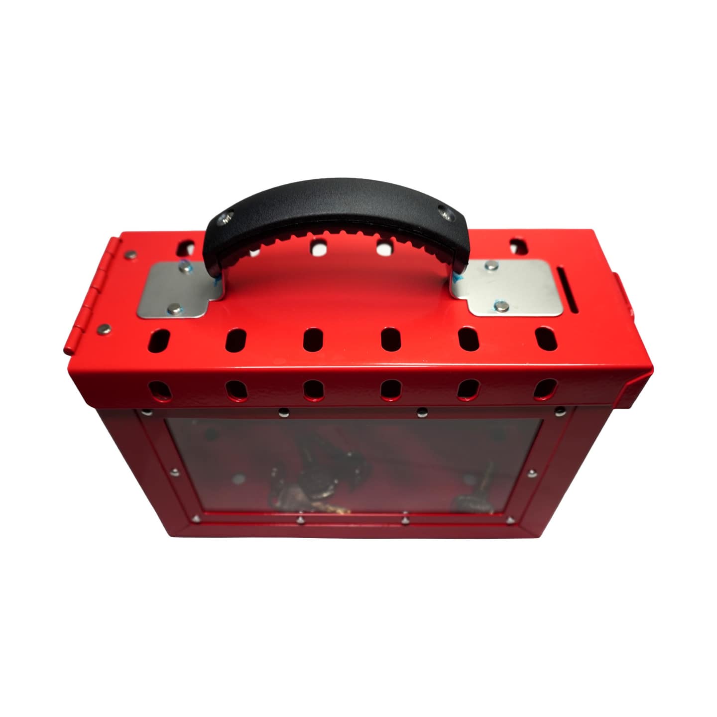 Clear Window Lockbox — 12 Hole Key Insert Drop Box product photo 1