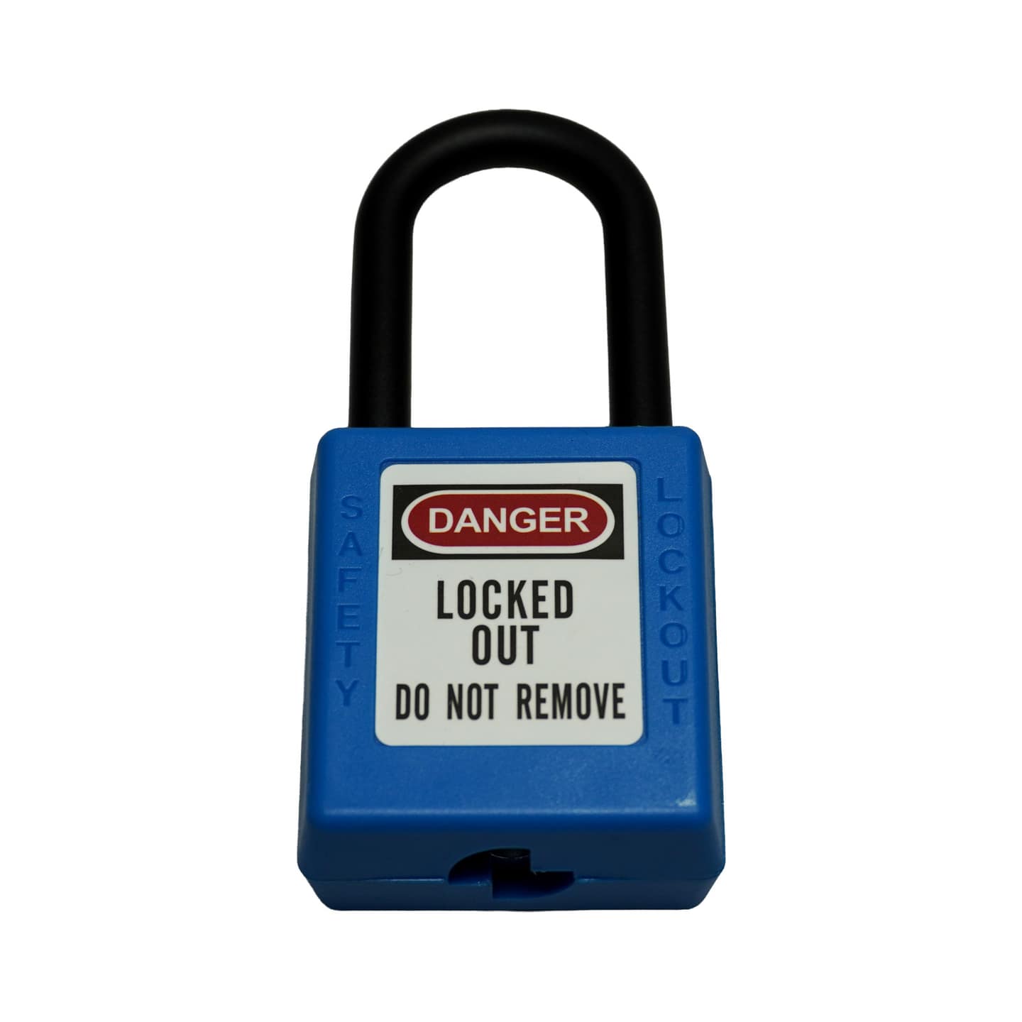 Safety Padlock - Blue / Nylon Shackle product photo 1