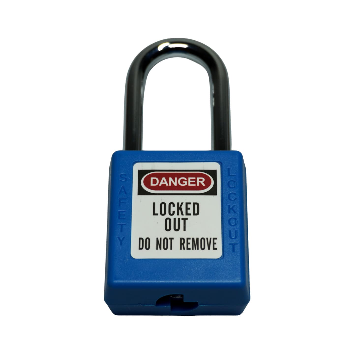Safety Padlock - Blue / Steel Shackle product photo 1