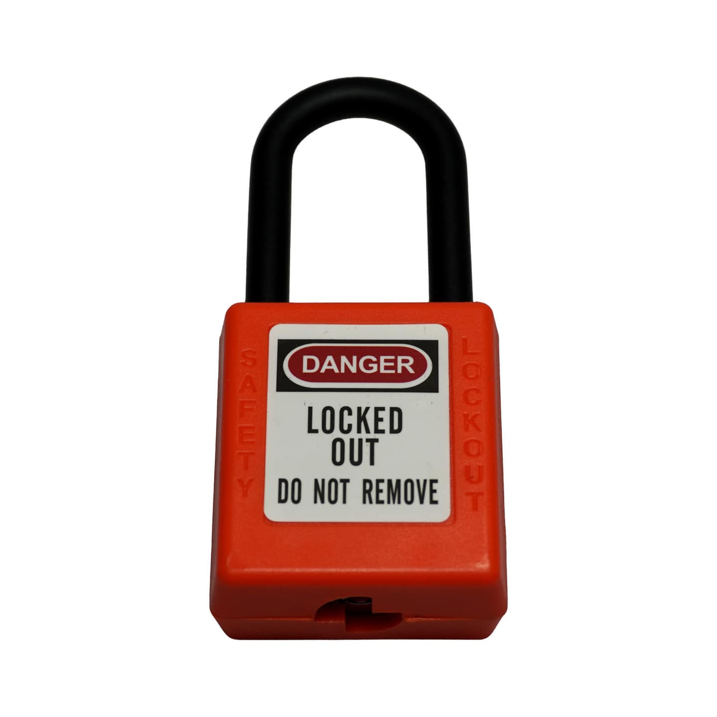 Safety Padlock - Orange / Nylon Shackle product photo 1