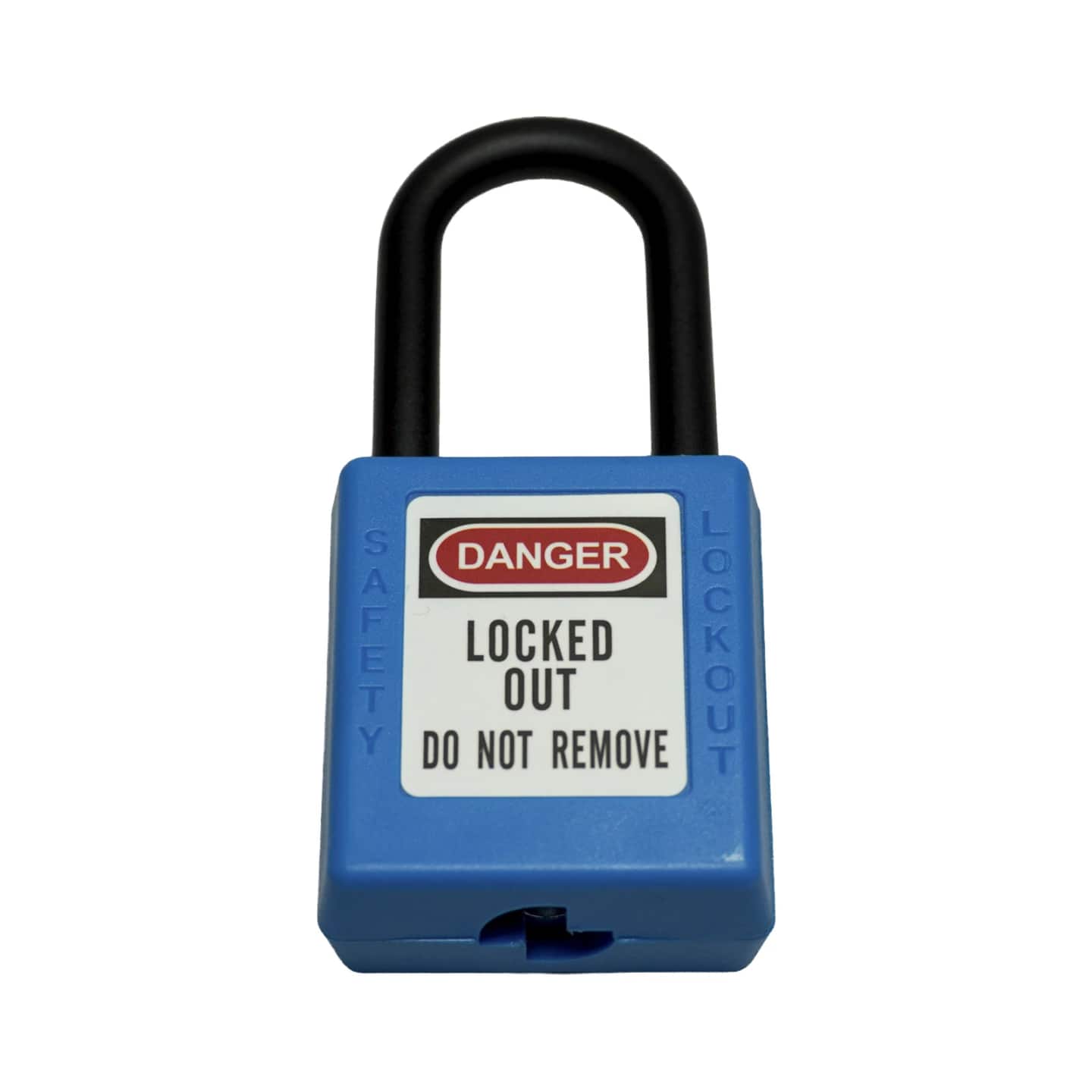 Safety Padlock - Blue / Nylon Shackle product photo