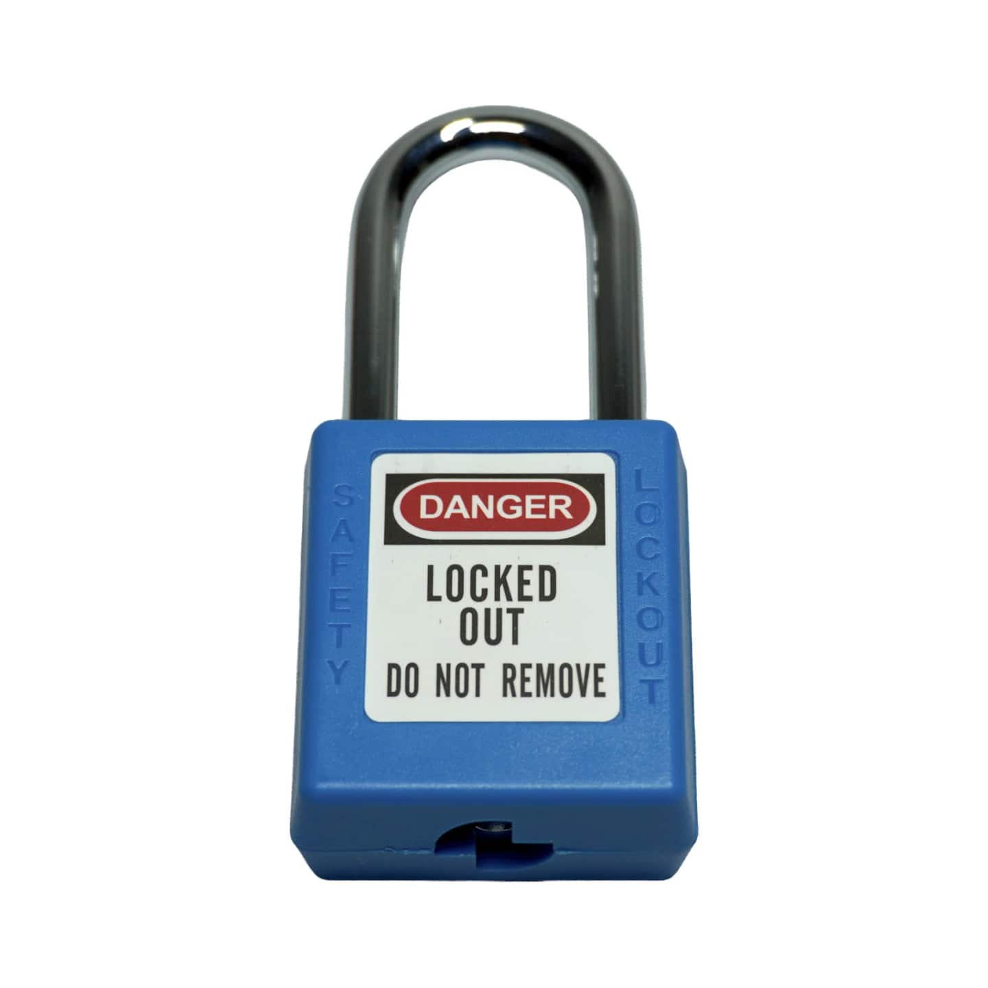 Safety Padlock - Blue / Steel Shackle product photo